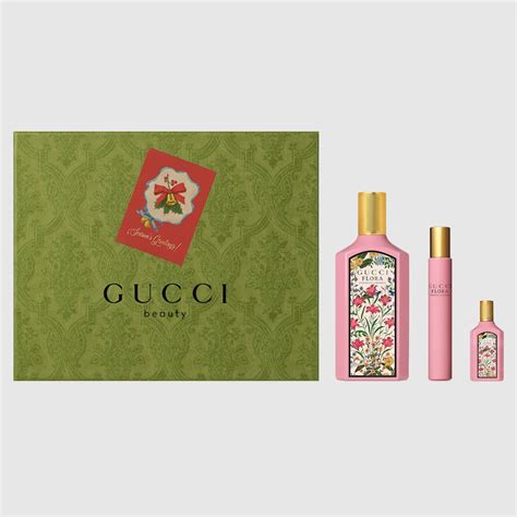 gucci flora women& 39|Gucci Flora gorgeous gift set.